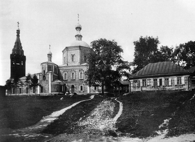 Храм св. мч. Иоанна Воина на Старых Убогих домах (фото 1910 г.)