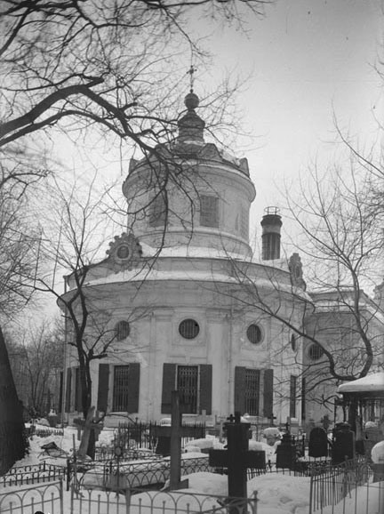 Ротонда Храма Сошествия Святого Духа на Лазаревском кладбище