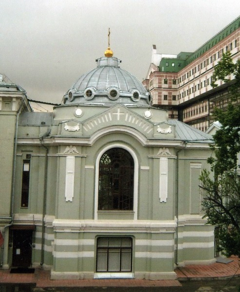 Восстановленный Никольский храм (2012 г.)