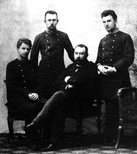 П.Г. Шелапутин с сыновьями