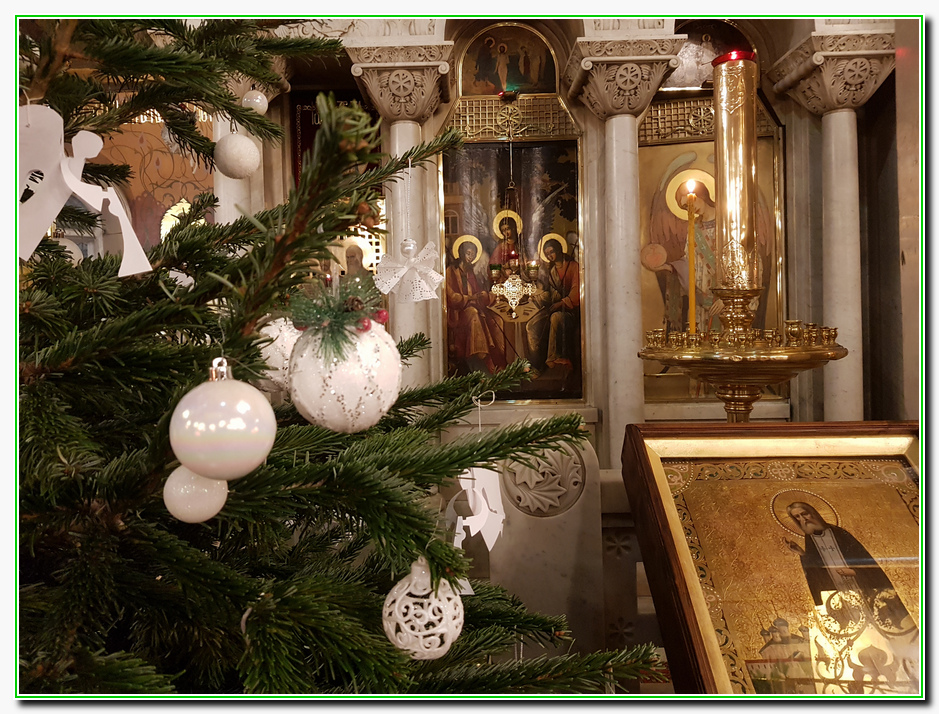 Божественная литургия Рождество Христово