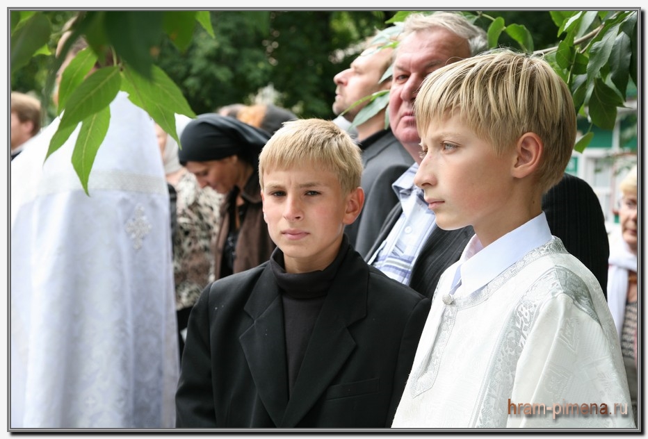 Отпевание отца Николая 20 августа 2009