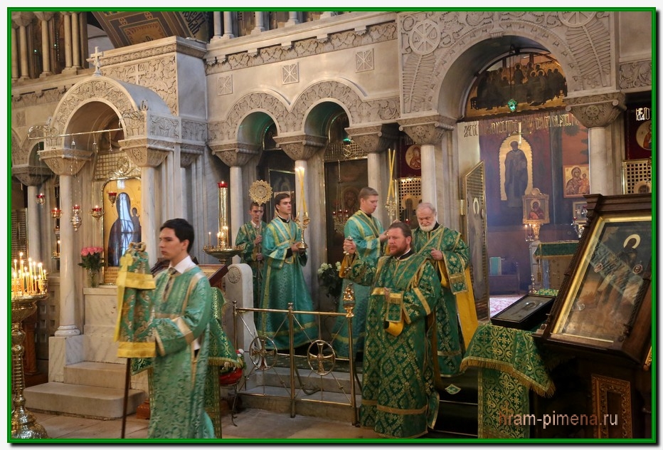 Праздничная литургия 9 сентября 2014 года